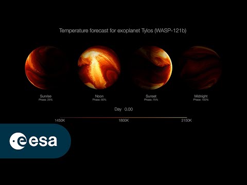 Temperature forecast for WASP-121 b