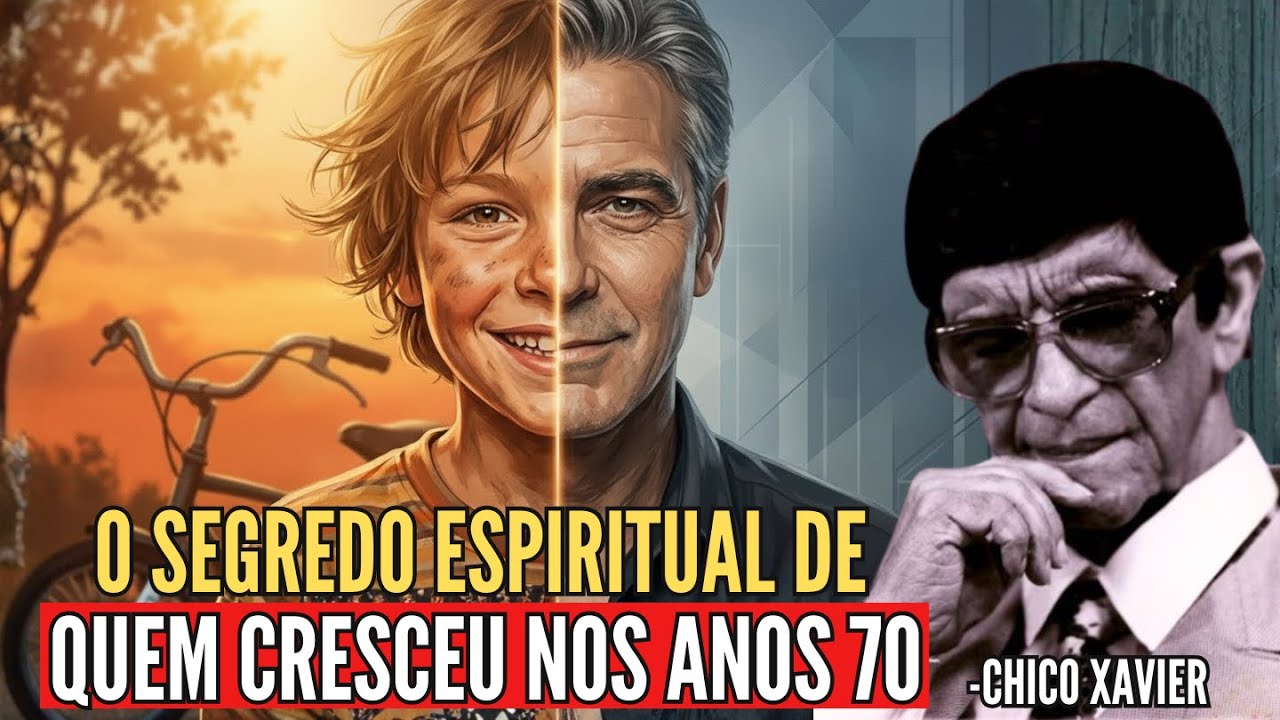 Essa é a verdade oculta das almas de quem cresceu nos anos 70 | Chico Xavier