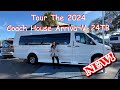Tour the 2024 coach house arriva v24tb bclass rv built on the mercedes chassis