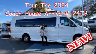 Tour The 2024 Coach House Arriva V-24TB B-Class RV Built On The Mercedes Chassis