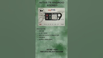 Mytvs T5 android stereo with free DVR #androidstereo #carmodification