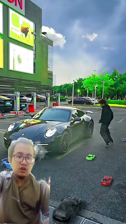 TOY CAR TURNS INTO A REAL CAR!? SO LUCKY 😱😍#shorts#funny#masukberanda#amazing#viral#subscribe#car#ff