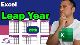 Leap Year in Excel  Count how many leap years between dates