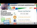 Notre sance dinfo en ligne 290420  comment devenir indpendant dmarches tapes 