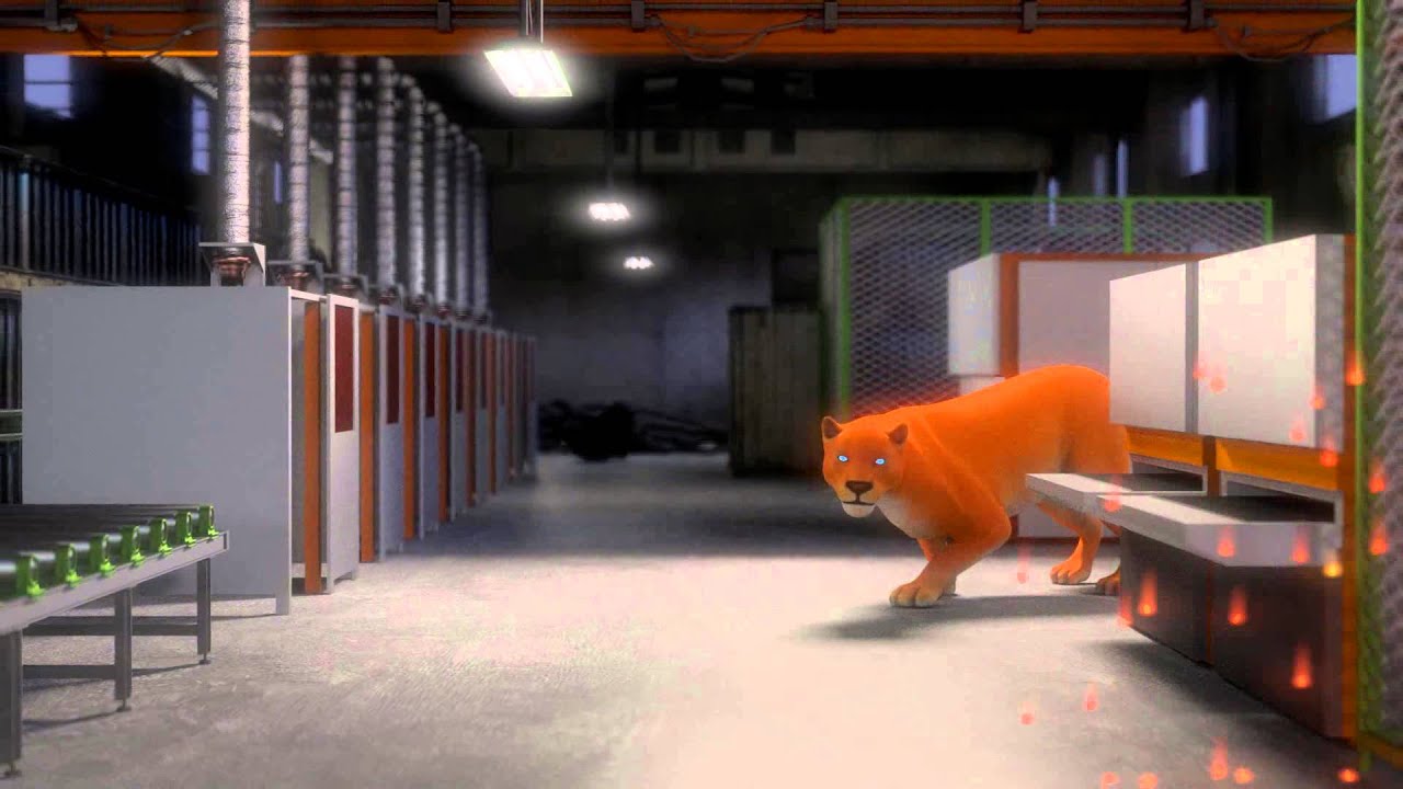 Cougartron Brand Animation