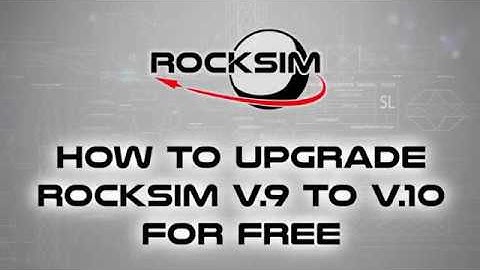 Upgrading Rocksim