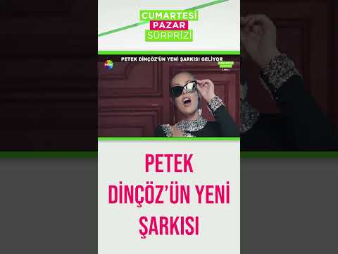 Petek Dinçöz, Hakan Altun ile şarkı çıkardı! | #shorts #magazin