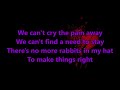 Sunrise Avenue - Fairytale Gone Bad (Lyrics)