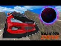 Police Chase & Black Hole Escape on a Mountain!  - BeamNG Drive Gameplay - Police Escape