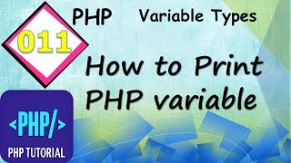 How to Print PHP variable (HINDI) #011 || Engineering - Portal
