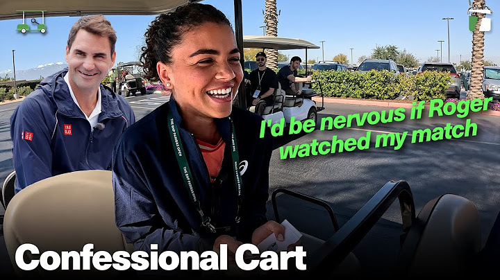 Jasmine Paolini wants Roger Federer to watch her matches | Confessional Cart '24