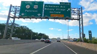 Driving from Rt 1/9 in North Bergen, NJ to Rt 21 exit 13 to Botany Village in Clifton, NJ