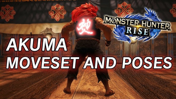 Street Fighter's Akuma Crosses Over To Monster Hunter Rise For Special  Event