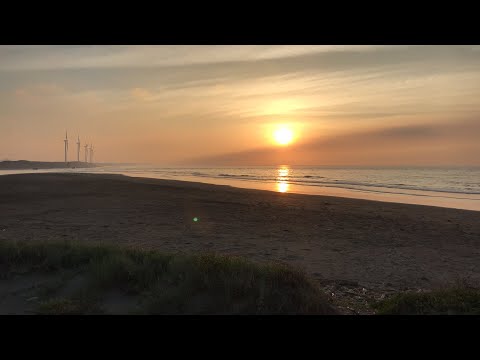 R孟追夕陽｜桃園 許厝港 夕陽