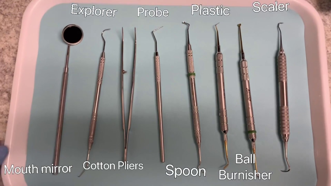 BASIC DENTAL INSTRUMENTS for BEGINNERS, USES OF INSTRUMENTS