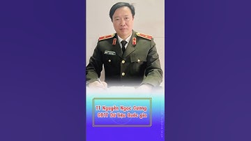 Thiếu tướng Nguyễn Ngọc Cương Giám đốc Trung tâm Dữ liệu Quốc gia #kysuquanhta #viralvideo #news