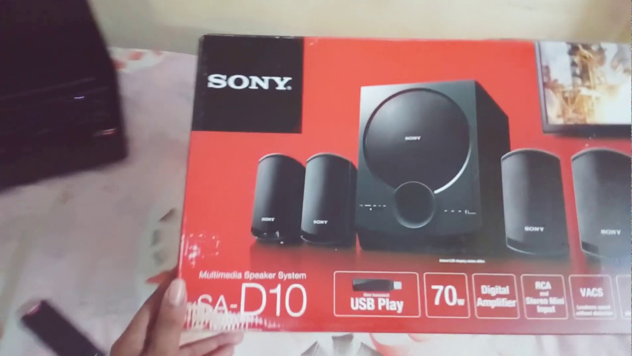 sony d10 speakers