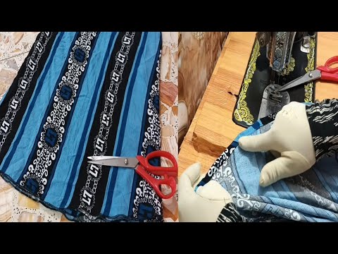 طريقة خبن الدشداشه الكلولشه للمبتدئات