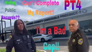 EPIC FAIL!! PT4 “Deputy Doesn’t Know How to Do Her Job!!” Harris County Constable Precinct 7!!