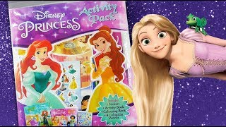 Disney princess activity book coloring for kids