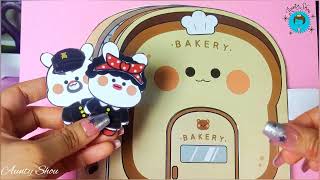 🍰✨Ichan's Bakery 2D Aunty Shou's Paper Doll House ✨🏠🧁@auntyshou