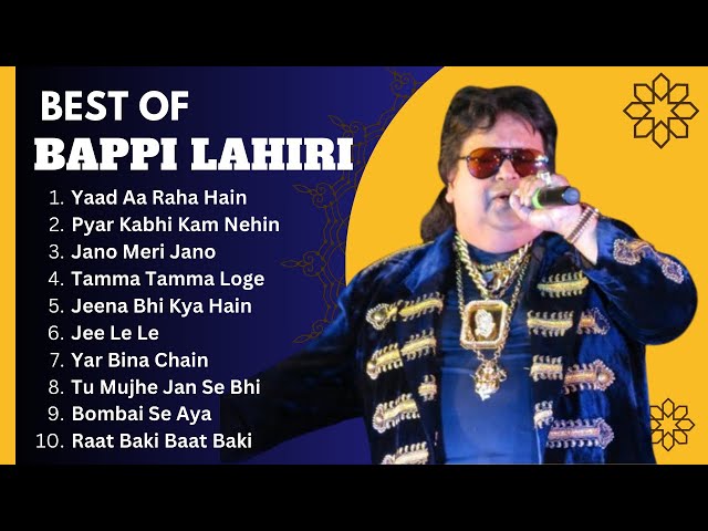 Best of Bappi Lahiri | Bappi Lahiri Gold Collection | Bapi Lahiri Hindi Songs class=