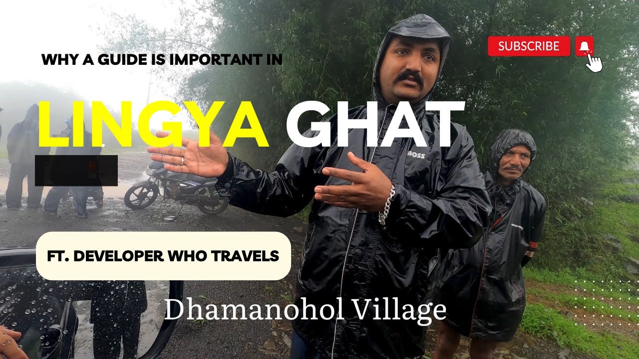 Why a guide is important in lingya ghat during monsoon | Developer who travels at Dhamanohol