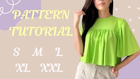 EASY TUTORIAL OF BLOUSE SEWING  PATTERN / beginners friendly #blouse #tutorial #pattern