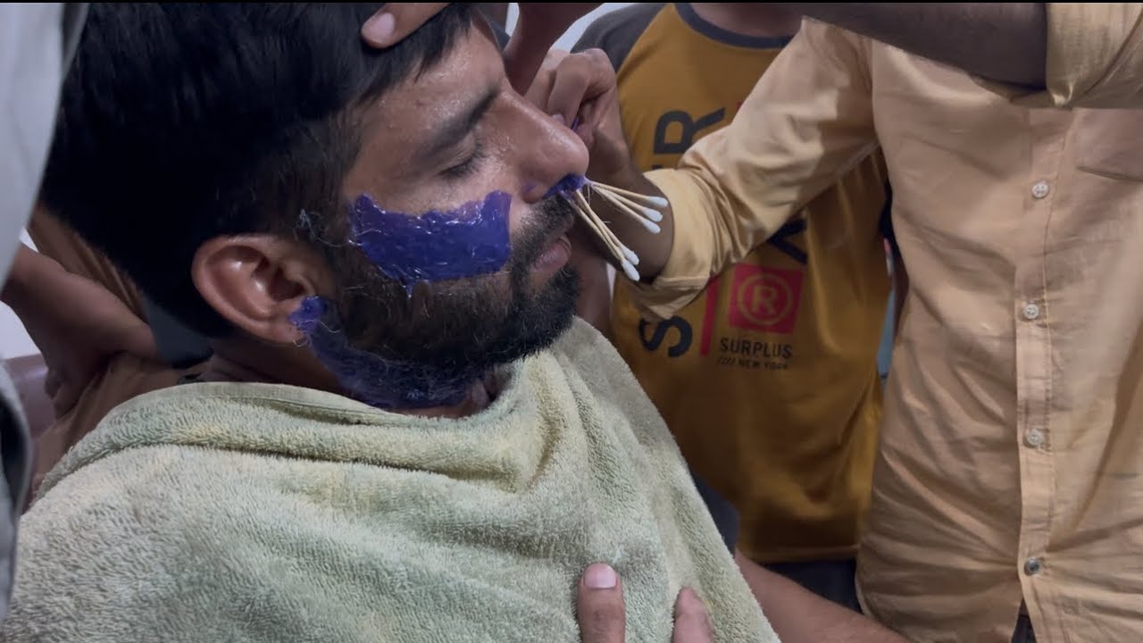 First time wax lag rahi 🥴itni dard 🤕banda dar gya tha / behosh hony wala ho gya 🤦🏻‍♂️Part 2