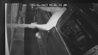 Video shows man attempting to kidnap barista