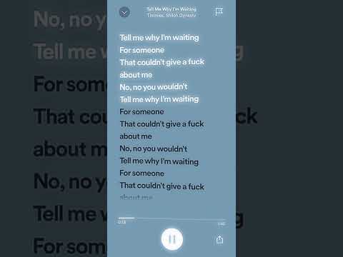 Timmies Tell Me Why I M Waiting Lyrics Ft Shiloh