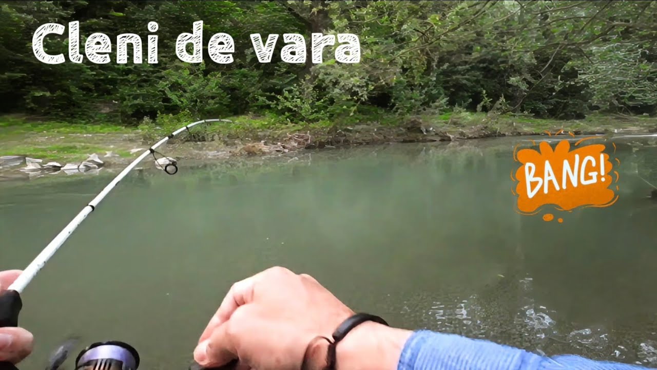 Pescuit la CLEAN pe rau. SPINNING cu ROTATIVE si VOBLERE, in iunie 2025.