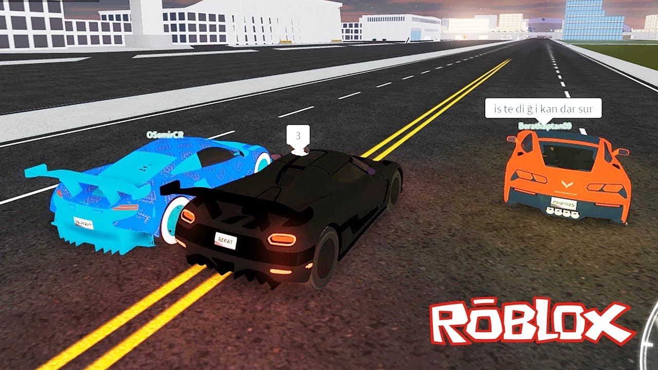 Süper Arabalarla ve Takipçilerimiz ile Yarışıyoruz! Regera, Pagani ROBLOX  Vehicle Simulator - YouTube
