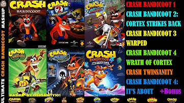 ULTIMATE CRASH BANDICOOT THEMES MASHUP OF ALL TIME!!!