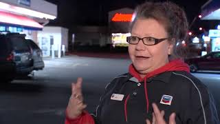 Good Samaritan helps woman who police say had just been brutally beaten