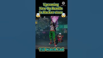 New hacker store in free fire || upcoming hacker store || upcoming new bundle in free fire | #shorts