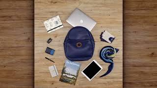 Backpack Versatile Look With A Driving-Inspired Soul