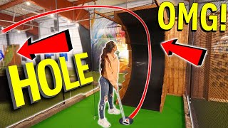 The Craziest Mini Golf Course in the World!  Never Seen Before!