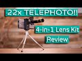 CoPedvic V3Pro 4-in-1 Camera Lens Kit, Unbox & Review