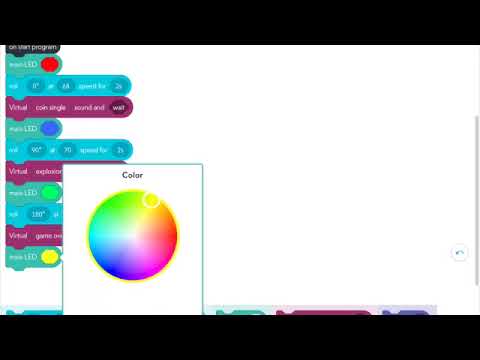 Making a Virtual Square in Sphero EDU