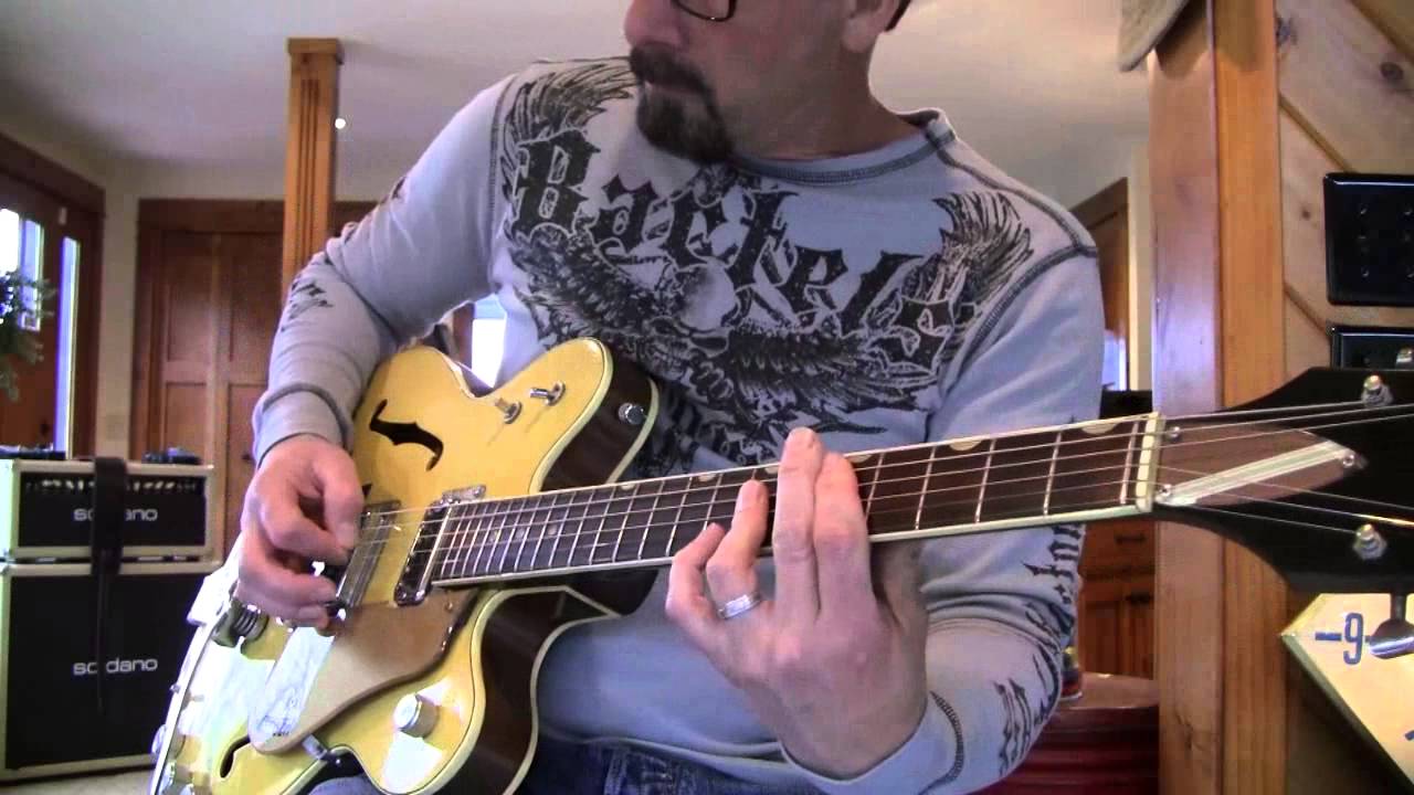 1967 Gretsch Rally 6105 & 1965 Fender Super Reverb Eddie Vegas www