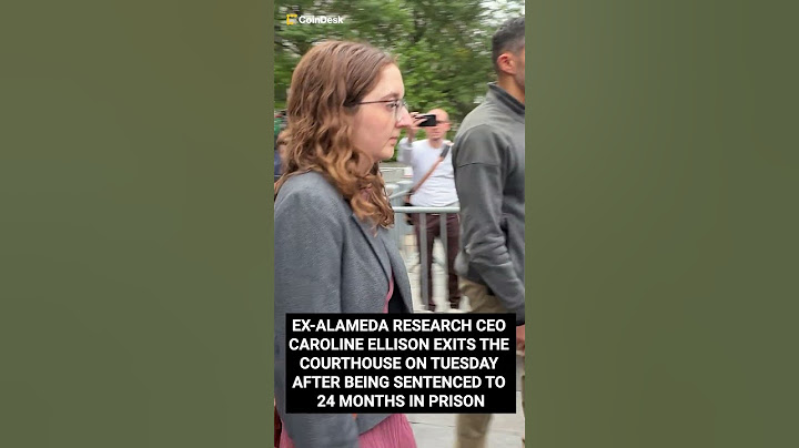 ICYMI: Caroline Ellison was sentenced to 2 years in prison for her role in the #FTX fraud. #crypto