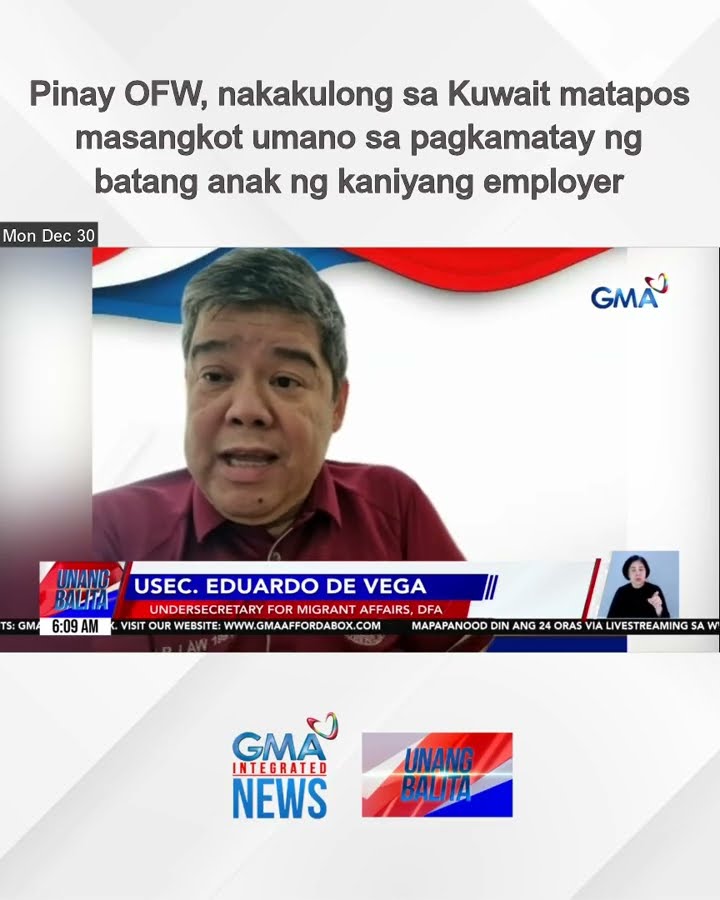 Pinay OFW, nakakulong sa Kuwait matapos masangkot umano sa pagkamatay ng batang... | Unang Balita