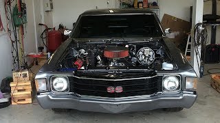 1972 Chevrolet El Camino SS 454 Restoration Build Project