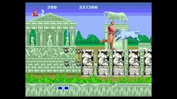 Altered Beast - Retron 5 gameplay with Cheat Codes!