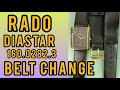 How to Replace  Rado Diastar 160.0282.3 Swiss quartz watch strap/Belt Change | #watchservicebd