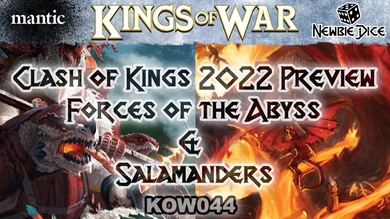 Clash of Kings 2024 - New Book Preview - Mantic Games