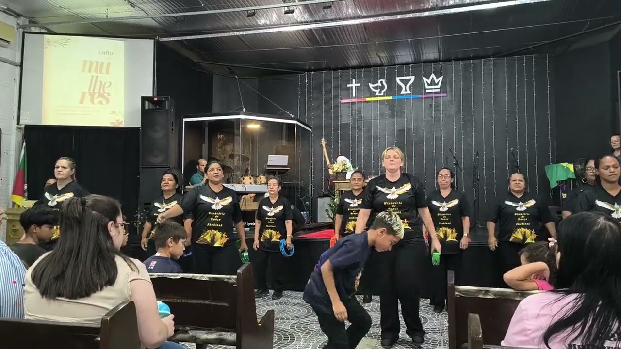 Ministério de dança Shekinah 16IEQ / Mulheres guerreiras/ culto Rede mulheres Agraciadas 