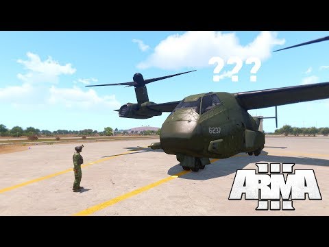 HOW TO FLY THE BLACKFISH (After Jets DLC) | Arma 3 Tutorials