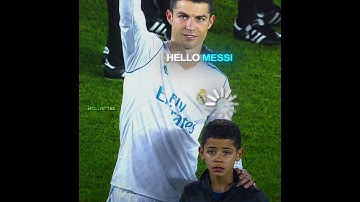 Messi Meets Ronaldo And His Son ❤️‍🩹😅